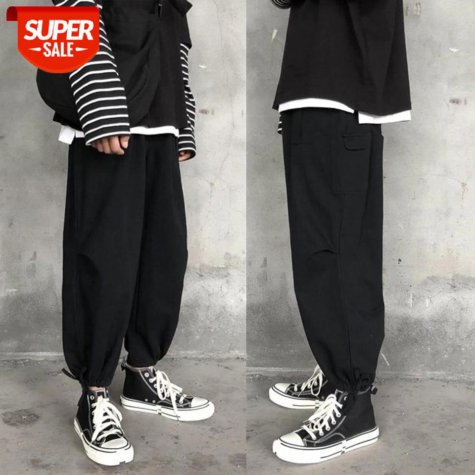 Fashion Men Soft Breathable Ankle Tie Drawstring Loose Pants Ninth Trousers Harajuku Sweatpant Hip Hop Casual Male Trousers 3XL #9V0A, Black
Fashion Men Soft Breathable Ankle Tie Drawstring Loose Pants Ninth Trousers Harajuku Sweatpant Hip Hop Casual Male Trousers 3XL #9V0A, Black