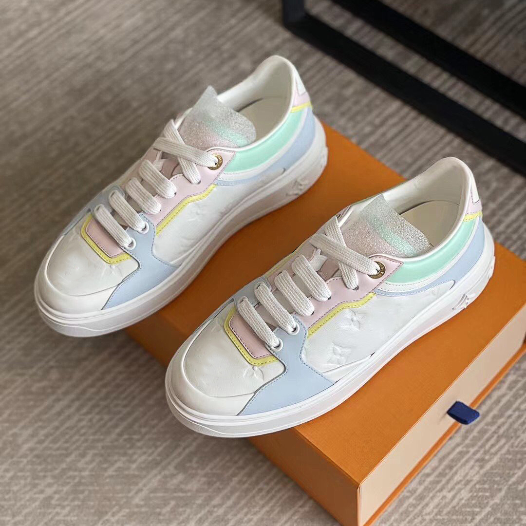 Top quality luxury designer shoes Spring and summer macaron color small white sneaker size35-41, As picture 1
Top quality luxury designer shoes Spring and summer macaron color small white sneaker size35-41, As picture 1