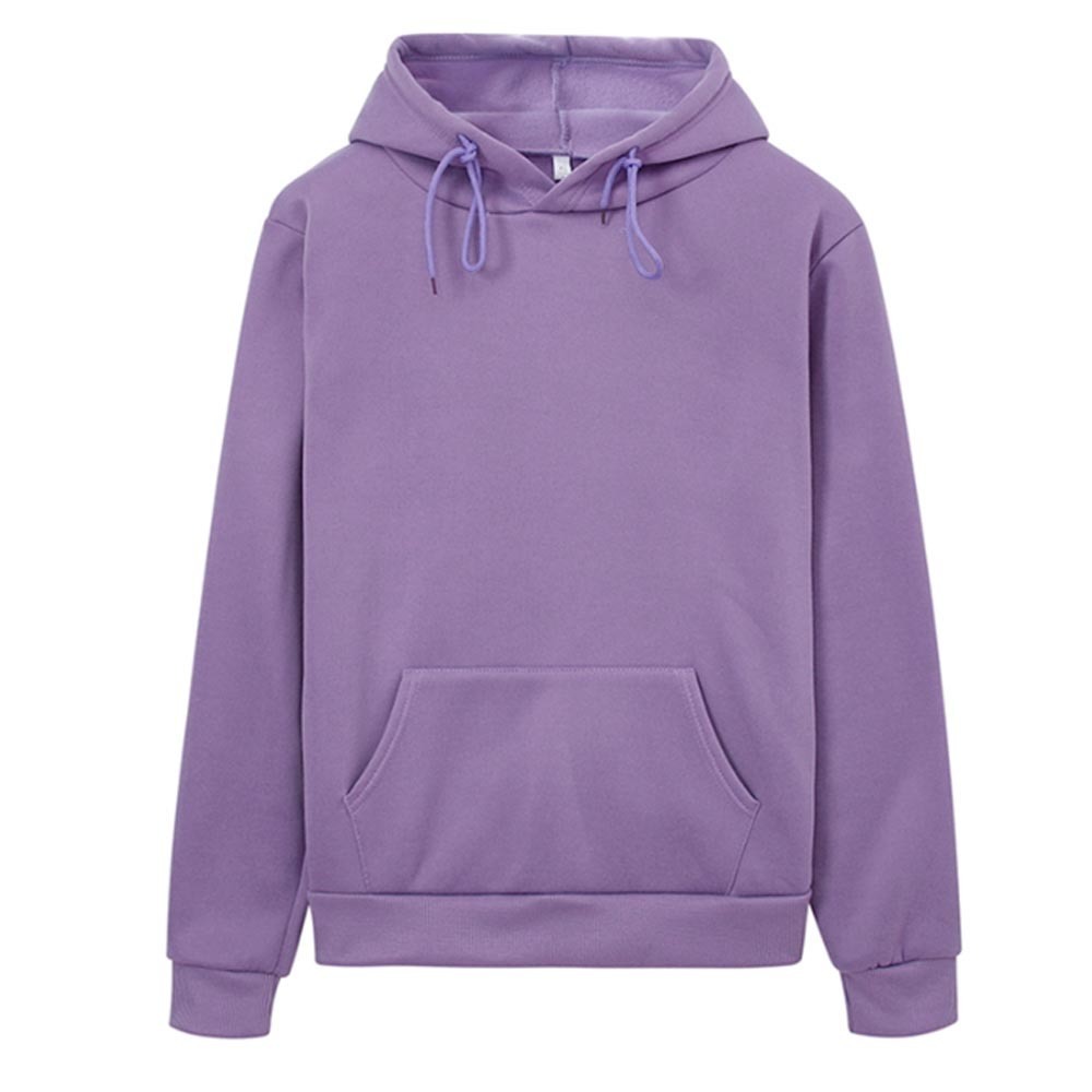 Hoodies Women Sweatshirt Casual Solid Colors Velvet Thickening Warm Tops Winter Long Sleeve Oversized Pullover With Pocket 201102