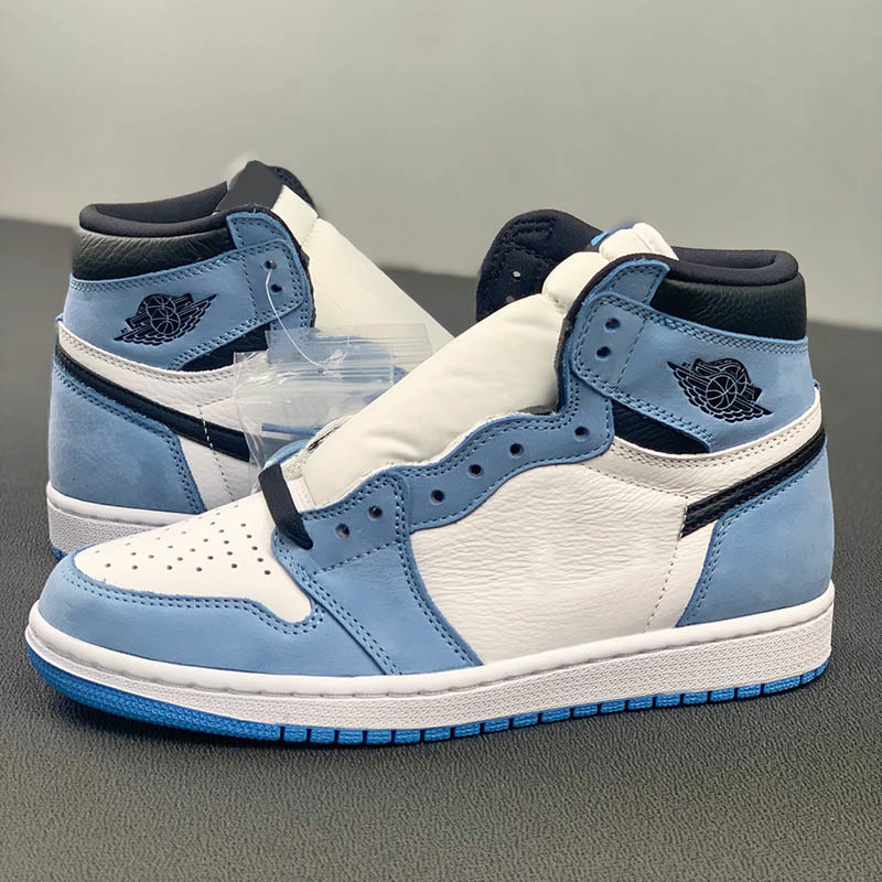 1 OG University Blue White Black Men Women Basketball shoes High Quality 1s Mens Ladies Sports Sneaker Trainer
1 OG University Blue White Black Men Women Basketball shoes High Quality 1s Mens Ladies Sports Sneaker Trainer
