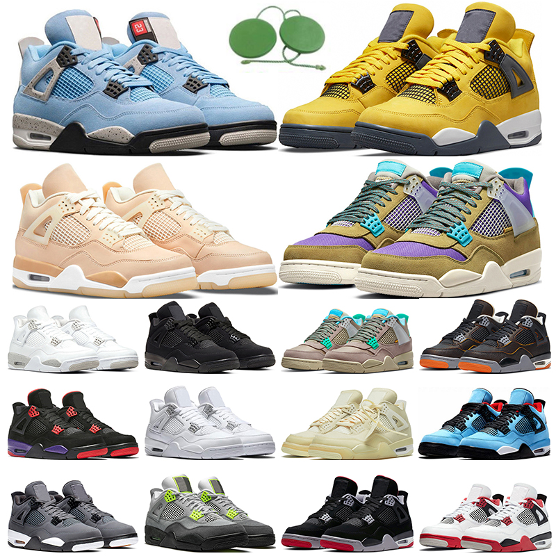 Mens 4 4s trainers shoes Lightning Desert Moss Taupe Haze University Blue Shimmer White Oreo Sail Black Cat Pure Money Cactus Jack Bred fashion sports sneakers, #6 white oreo
Mens 4 4s trainers shoes Lightning Desert Moss Taupe Haze University Blue Shimmer White Oreo Sail Black Cat Pure Money Cactus Jack Bred fashion sports sneakers, #6 white oreo