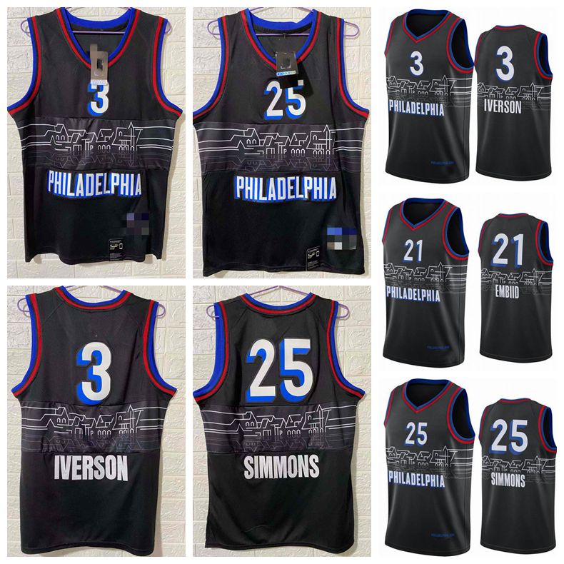 Philadelphia 76er Mens Joel 21 Embiid Jersey Ben 25 Simmons Allen 3 Iverson Basketball Jerseys 2021 Swingman City Stitched Edition B, Black;red
Philadelphia 76er Mens Joel 21 Embiid Jersey Ben 25 Simmons Allen 3 Iverson Basketball Jerseys 2021 Swingman City Stitched Edition B, Black;red