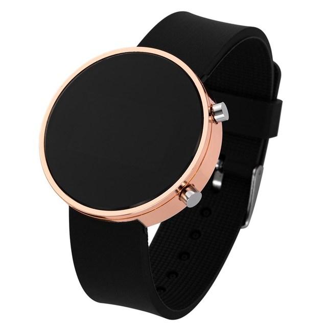 Wristwatches 1PCs Classic Women Men Led Sports Watches Top Ladies Round Analog Clock Wrist Digital Wristwatch, Black
Wristwatches 1PCs Classic Women Men Led Sports Watches Top Ladies Round Analog Clock Wrist Digital Wristwatch, Black
