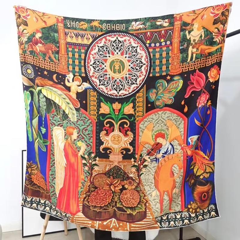 Scarves Silk Cashmere Scarf Pashmina Cape Women Blanket Shawl Wraps Fabulous 2 Sides Print
Scarves Silk Cashmere Scarf Pashmina Cape Women Blanket Shawl Wraps Fabulous 2 Sides Print