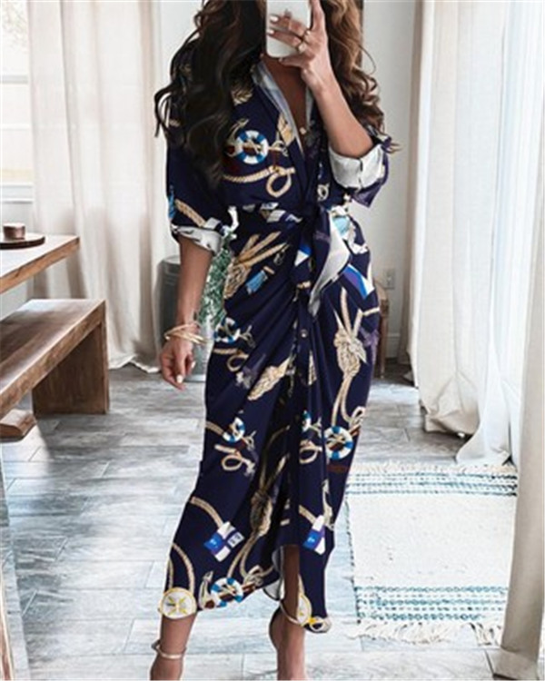 Women's Summer Elegant Button Ruched Bandage Maxi Dress - Short Sleeve, V Neck, Casual Beach Dress, Plus Size, B4