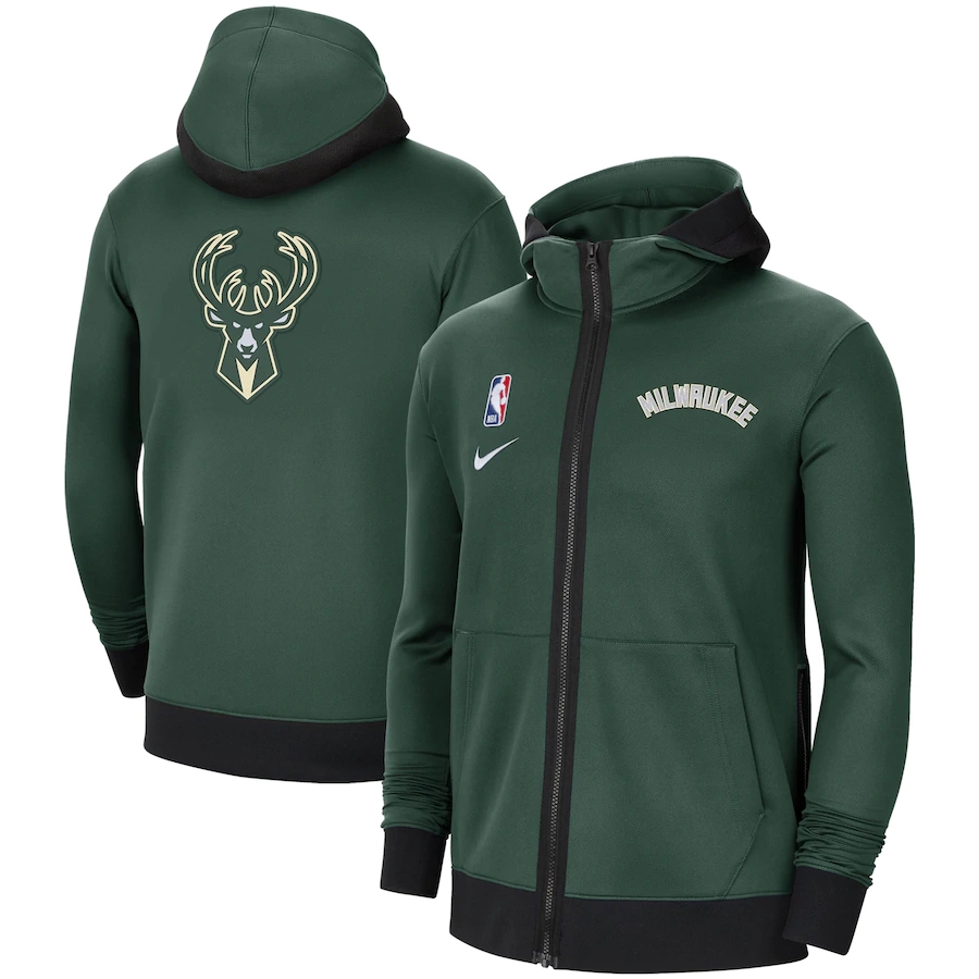 MilwaukeeBucksMEN Hunter Green Showtime Performance Basketball Full-Zip Hoodie Jacket high quality, White;black
MilwaukeeBucksMEN Hunter Green Showtime Performance Basketball Full-Zip Hoodie Jacket high quality, White;black
