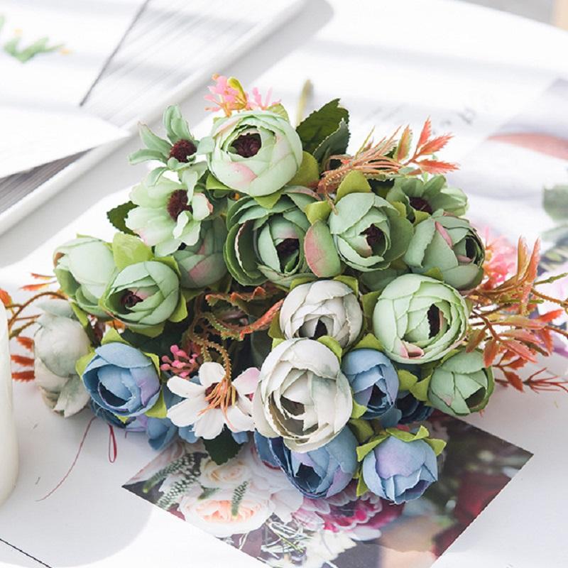 Artificial Flower Silk Rose Daisy Hybrid Bouquet Vases for Home Table Decor Wedding Decoration Fake Flowers, Pink
Artificial Flower Silk Rose Daisy Hybrid Bouquet Vases for Home Table Decor Wedding Decoration Fake Flowers, Pink