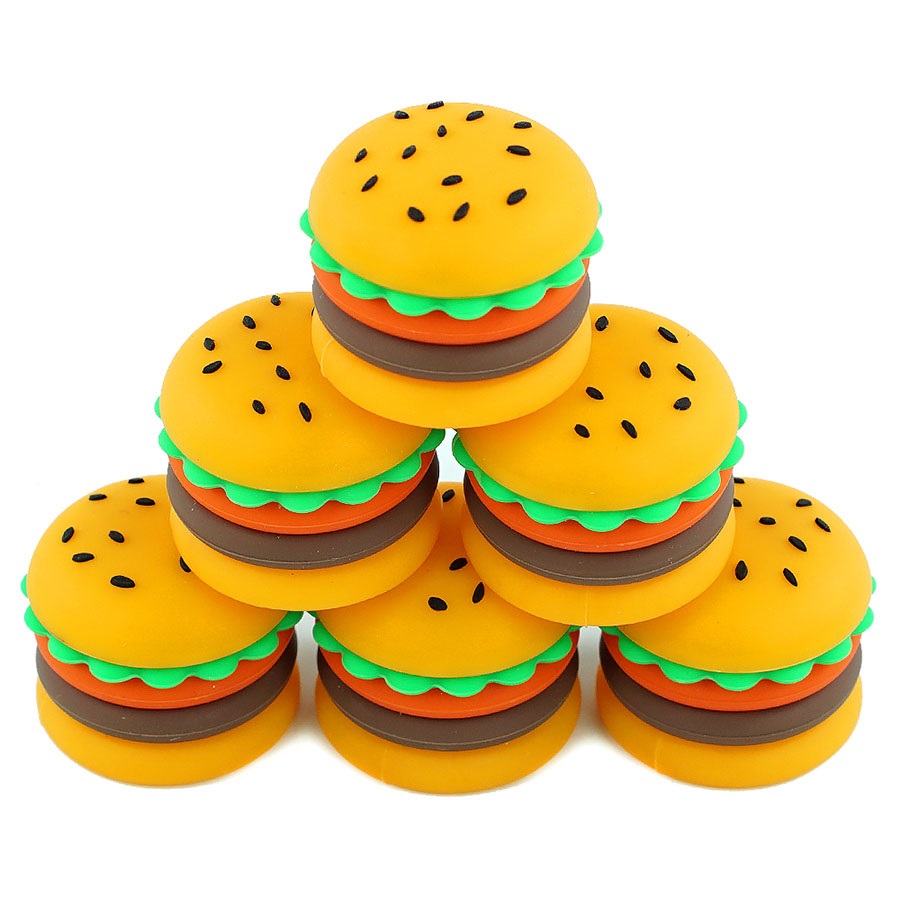 silicone jar wax dab container smoking accessories oil containers capacity 5ml Burger jars 10pcs
silicone jar wax dab container smoking accessories oil containers capacity 5ml Burger jars 10pcs