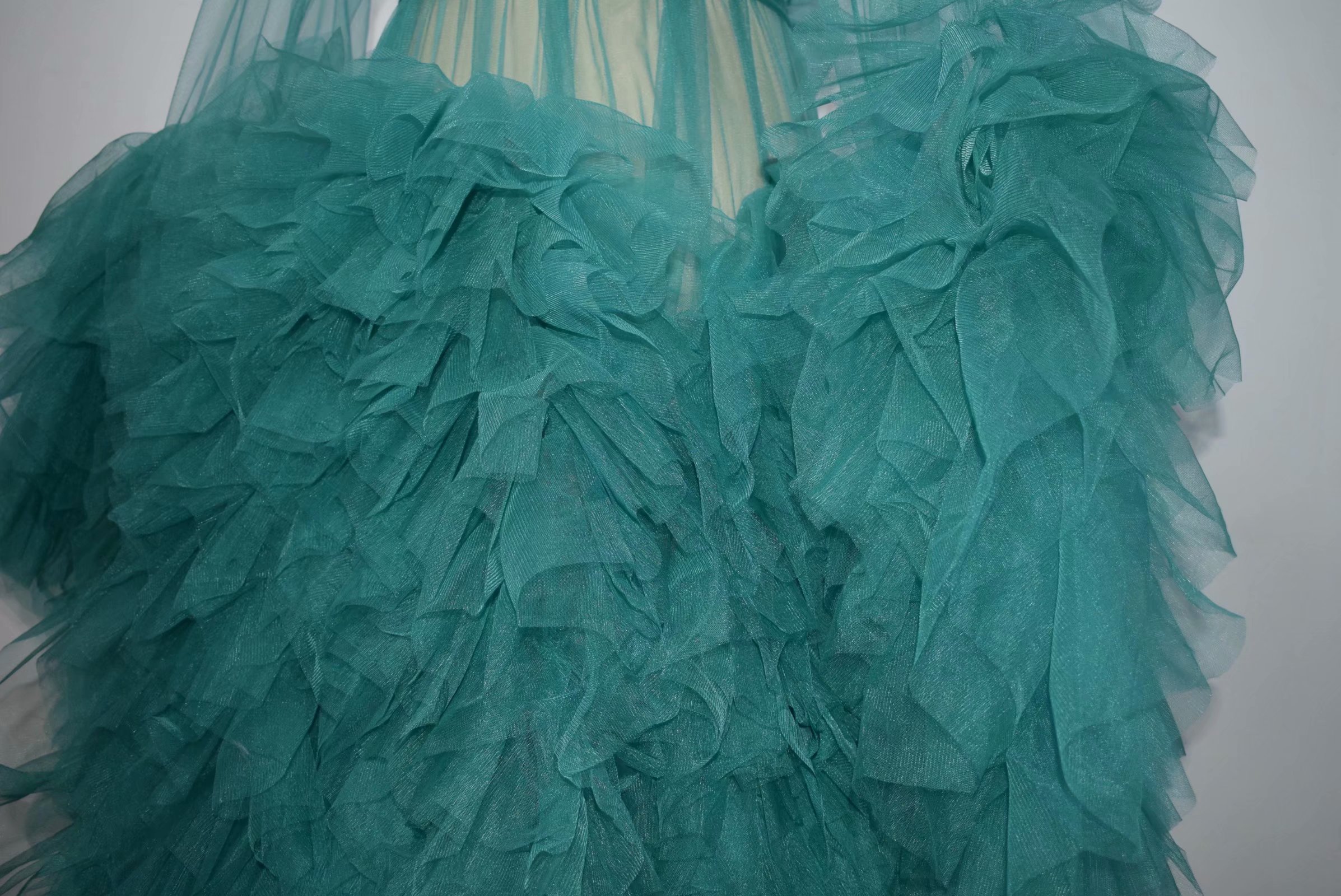 Summer Real Picture Green Maternity Women Photo Shooting Dress Custom Made Party Prom Gowns Sleepwear Nightdress