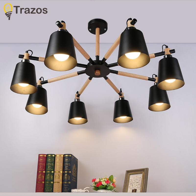 Northern Europe Wood LED Ceiling Lights Living Room Bedroom Children's Lamp Modern Lustres De Sala Plafon
Northern Europe Wood LED Ceiling Lights Living Room Bedroom Children's Lamp Modern Lustres De Sala Plafon