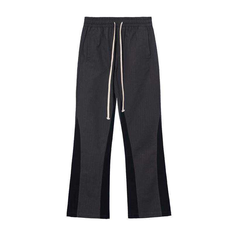 Men's Pants Hip Hop Color Block Drawstring Streetwear Casual Trousers Mens And Womens Patchwork Oversize Baggy Retro Couple Track, Black 
Men's Pants Hip Hop Color Block Drawstring Streetwear Casual Trousers Mens And Womens Patchwork Oversize Baggy Retro Couple Track, Black