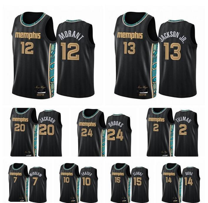 2021 Jersey \rMemphis\rGrizzlies\rMen Ja Morant Jaren Jackson Jr. Dillon Brooks Swingman City Basketball Jerseys Black Uniform
2021 Jersey \rMemphis\rGrizzlies\rMen Ja Morant Jaren Jackson Jr. Dillon Brooks Swingman City Basketball Jerseys Black Uniform