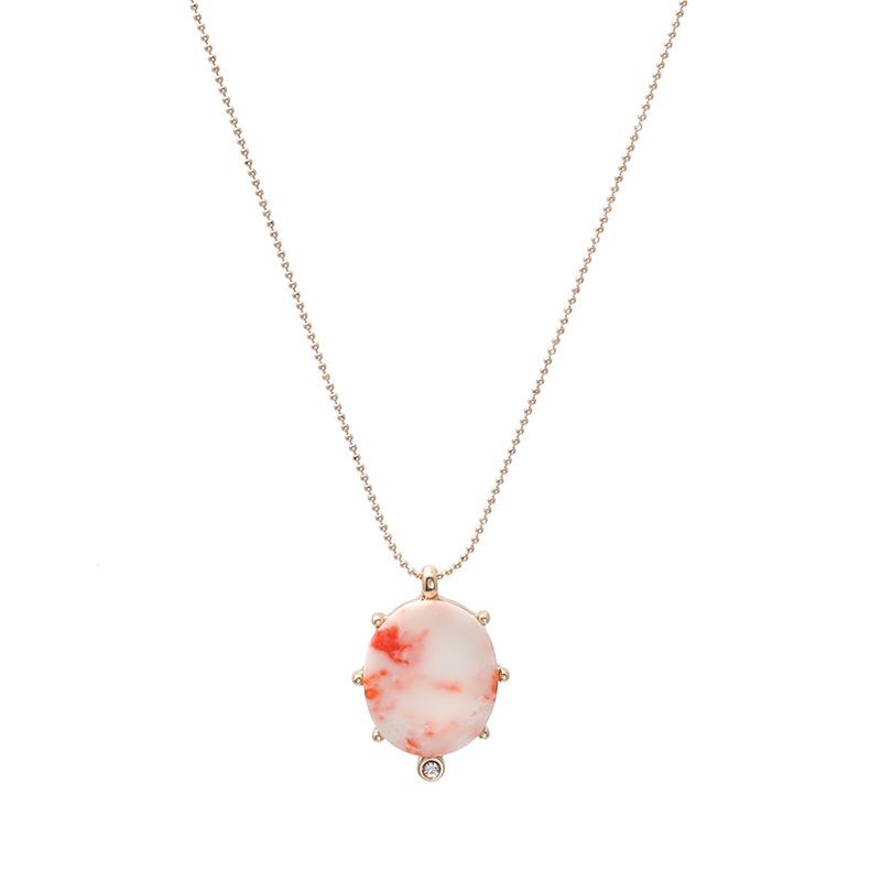 Pendant Necklaces Oval Natural Stone Long Chain Necklace For Woman Sweater Women Chains
Pendant Necklaces Oval Natural Stone Long Chain Necklace For Woman Sweater Women Chains