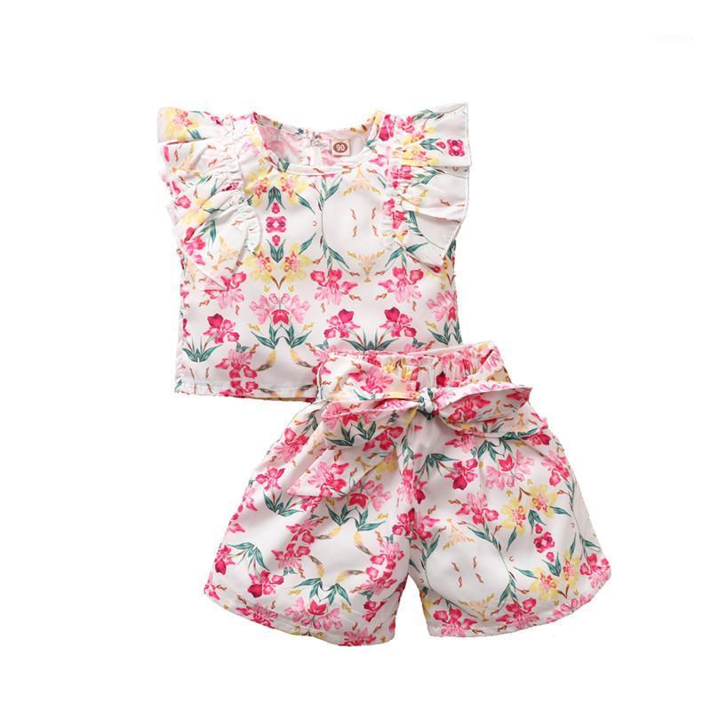 Kids Baby Girls 2-piece Outfit Set Sleeveless Flower Pattern Tops+Shorts For Children Clothing Sets, White
Kids Baby Girls 2-piece Outfit Set Sleeveless Flower Pattern Tops+Shorts For Children Clothing Sets, White
