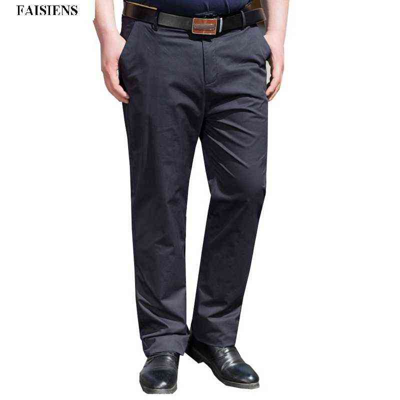 high quality Large Size 10XL 135KG Summer autumn Men Pants Trousers Stretch Elasticity Loose Men Classic Khaki Office Pants 52 211112