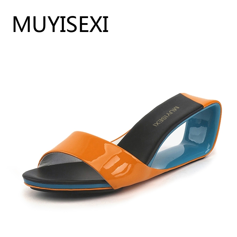 Orange Summer Slippers Sexy Women Sandals Wedge Shoes Woman 6cm Hollow Heel Slipper Casual Beach Slides Designer HL169 MUYISEXI 210310, White
Orange Summer Slippers Sexy Women Sandals Wedge Shoes Woman 6cm Hollow Heel Slipper Casual Beach Slides Designer HL169 MUYISEXI 210310, White