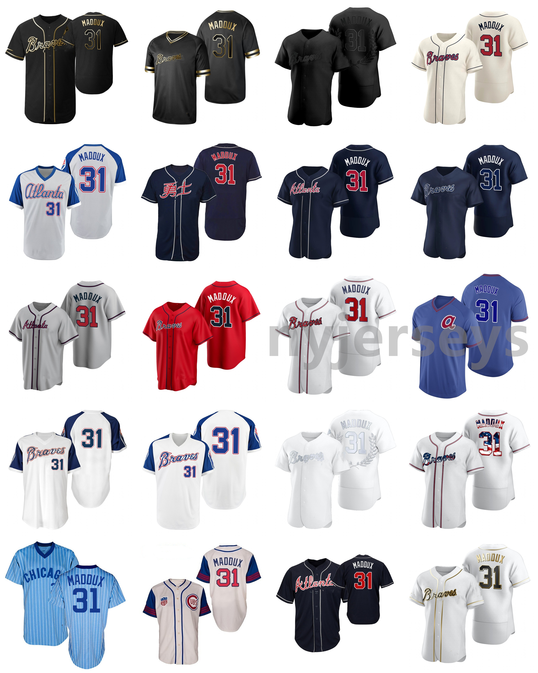 2021 Baseball Jerseys Greg 31 Maddux Jersey Harmon Killebrew Ivan Rodriguez Ernie Banks Fred Mcgriff George Brett Stitched Breathable, Blue;black
2021 Baseball Jerseys Greg 31 Maddux Jersey Harmon Killebrew Ivan Rodriguez Ernie Banks Fred Mcgriff George Brett Stitched Breathable, Blue;black