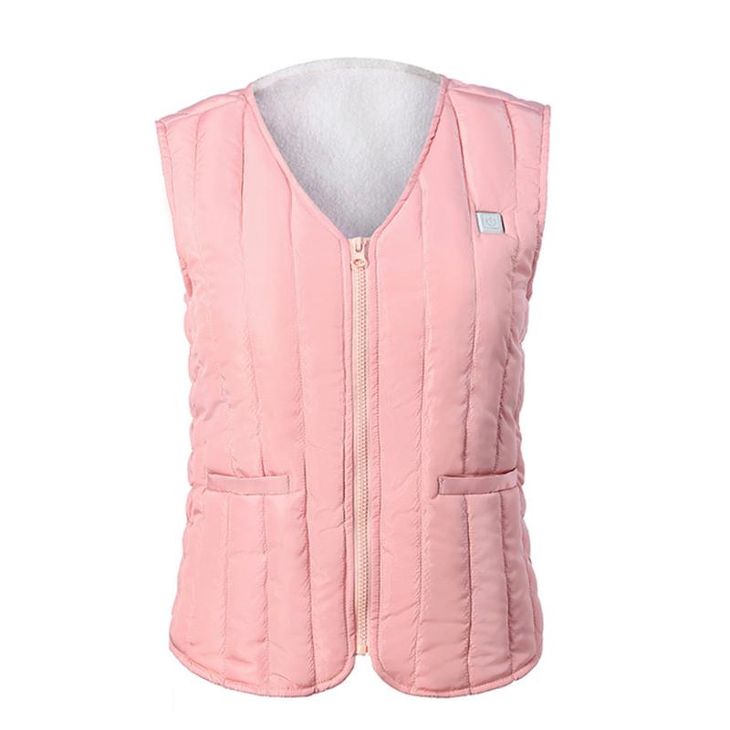 Men Women Sleeveless Heated Vest Electric Hiking Windproof Skiing Thermal Winter Outdoor Camping Fishing USB Charging Climbing, Pink
Men Women Sleeveless Heated Vest Electric Hiking Windproof Skiing Thermal Winter Outdoor Camping Fishing USB Charging Climbing, Pink