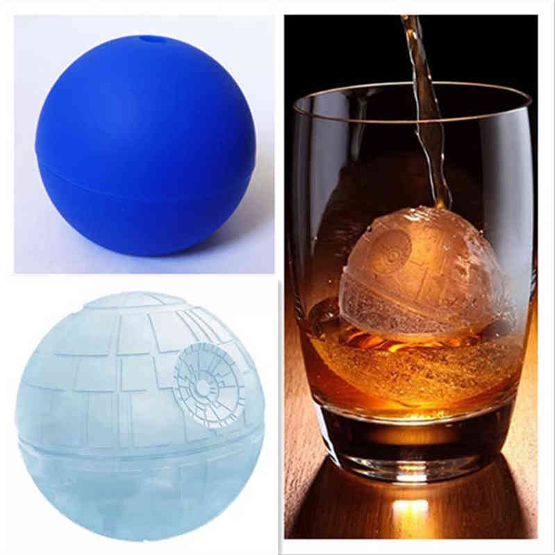 Ice cream tool Cupcake battle Death Star silicone round tray mold ice desert ball DIY cake J0630
Ice cream tool Cupcake battle Death Star silicone round tray mold ice desert ball DIY cake J0630