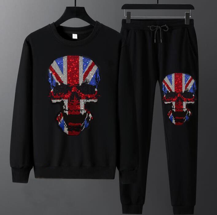 2021 New Brand Diamond Stone Sets Clothing Workout 2 Piece of Hoodies + Pantsuit Men's Ensemble Sport Suit Streetwear C4pt, Color as shown
2021 New Brand Diamond Stone Sets Clothing Workout 2 Piece of Hoodies + Pantsuit Men's Ensemble Sport Suit Streetwear C4pt, Color as shown