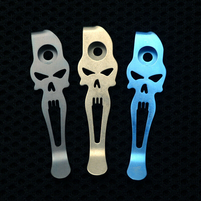 EDC Titanium Deep Carry Pocket Clip For Strider Folding Knife DIY Back Clips Flashlight Umbrella Cord Pendant OT59
EDC Titanium Deep Carry Pocket Clip For Strider Folding Knife DIY Back Clips Flashlight Umbrella Cord Pendant OT59