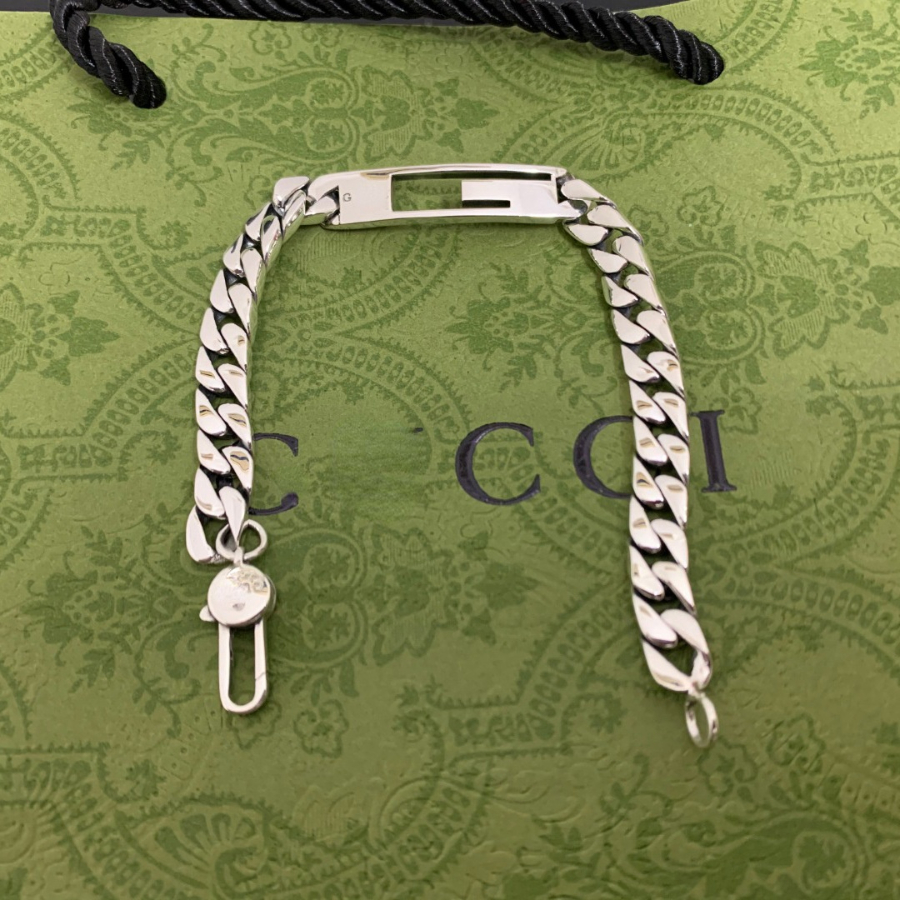 Fashion New Designer Chain Bracelets Simple Style Brand Retro Personality S925 Silver Bracelet
Fashion New Designer Chain Bracelets Simple Style Brand Retro Personality S925 Silver Bracelet