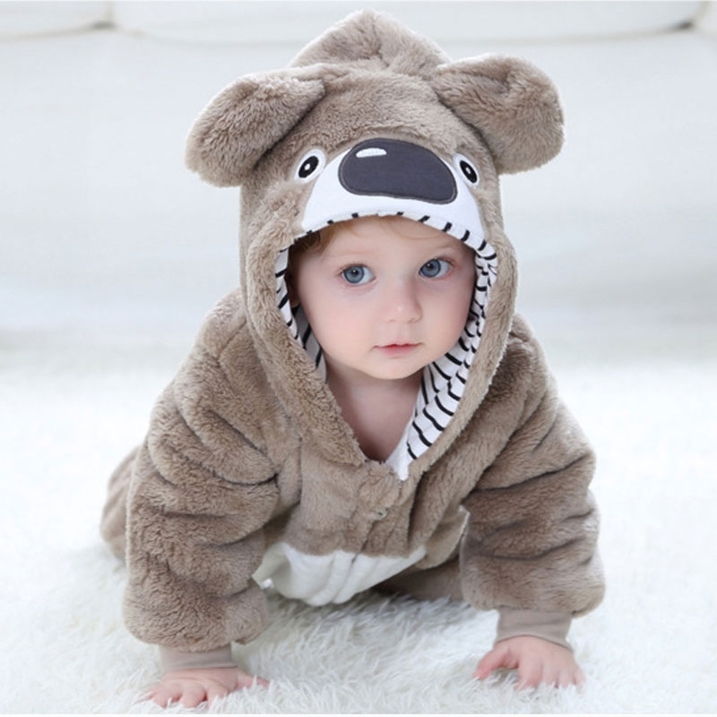 Baby RomperToddler Boy Girl Koala Costume Kawaii Cute Warm Onesie Newborn Infant Animal Jumpsuit Winter Clothes Kigurumis Pajama 210309
Baby RomperToddler Boy Girl Koala Costume Kawaii Cute Warm Onesie Newborn Infant Animal Jumpsuit Winter Clothes Kigurumis Pajama 210309
