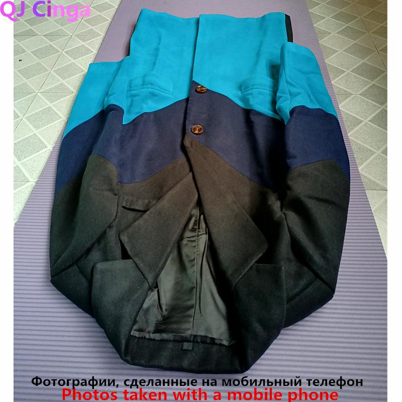 Men's Trench Coats Blue And Black Patchwork Coat Business Office Long Jacket QJCINGA Winter Men Woolen Windbreaker S L XL 2XL, Tan;black
Men's Trench Coats Blue And Black Patchwork Coat Business Office Long Jacket QJCINGA Winter Men Woolen Windbreaker S L XL 2XL, Tan;black
