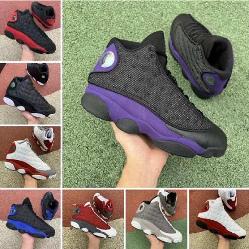 2022 Jumpman 13 13S Basketball Shoes Mens High Flint Bred Island Green Red Dirty Hyper Royal Starfish Lucky Green Obsidian OG Black Cat Court Purple Grey Toe Sneakers, # 1
2022 Jumpman 13 13S Basketball Shoes Mens High Flint Bred Island Green Red Dirty Hyper Royal Starfish Lucky Green Obsidian OG Black Cat Court Purple Grey Toe Sneakers, # 1
