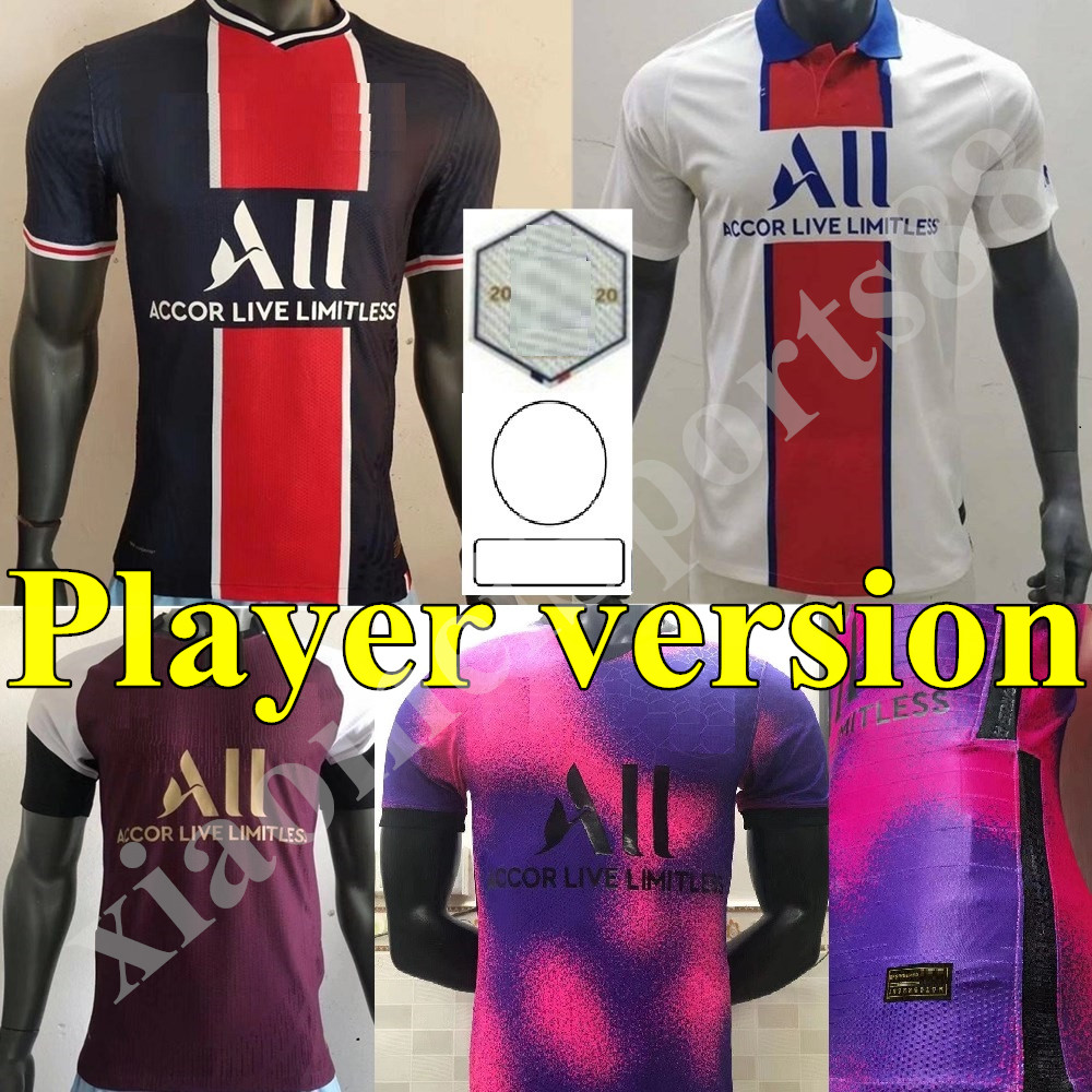 2021 Player version soccer jerseys home away 3rd 4th psg&13;jersey 20 21 MBAPPE VERRATTI MARQUINHOS DI MARIA KEAN ICARDI Men football shirt, Black;yellow
2021 Player version soccer jerseys home away 3rd 4th psg&13;jersey 20 21 MBAPPE VERRATTI MARQUINHOS DI MARIA KEAN ICARDI Men football shirt, Black;yellow