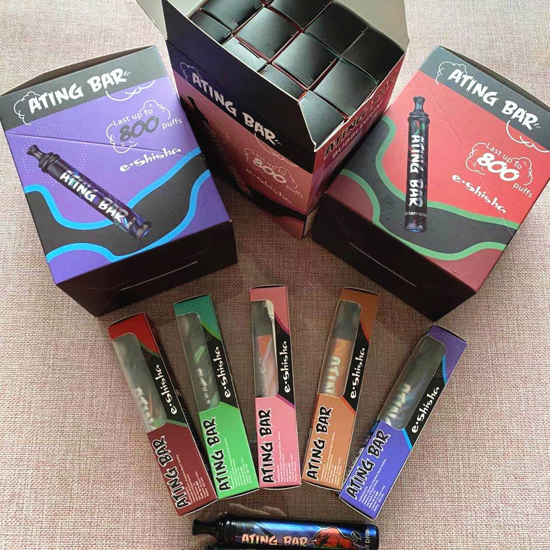 Ating bar Disposable Vape Pen Puff Bar Puff Plus Extra Original Portable Vaporizer 800+ Puffs 550mAh Battery Pre-filled Cartridge Vapor
Ating bar Disposable Vape Pen Puff Bar Puff Plus Extra Original Portable Vaporizer 800+ Puffs 550mAh Battery Pre-filled Cartridge Vapor