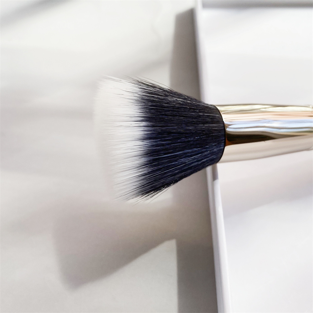 Duo Fibre Face Makeup Stippling Brush 187/188 Large/Small Multi-Purpose lightweight Face Powder Foundation Blush Highlighter Beauty Cosmetic Tool z250