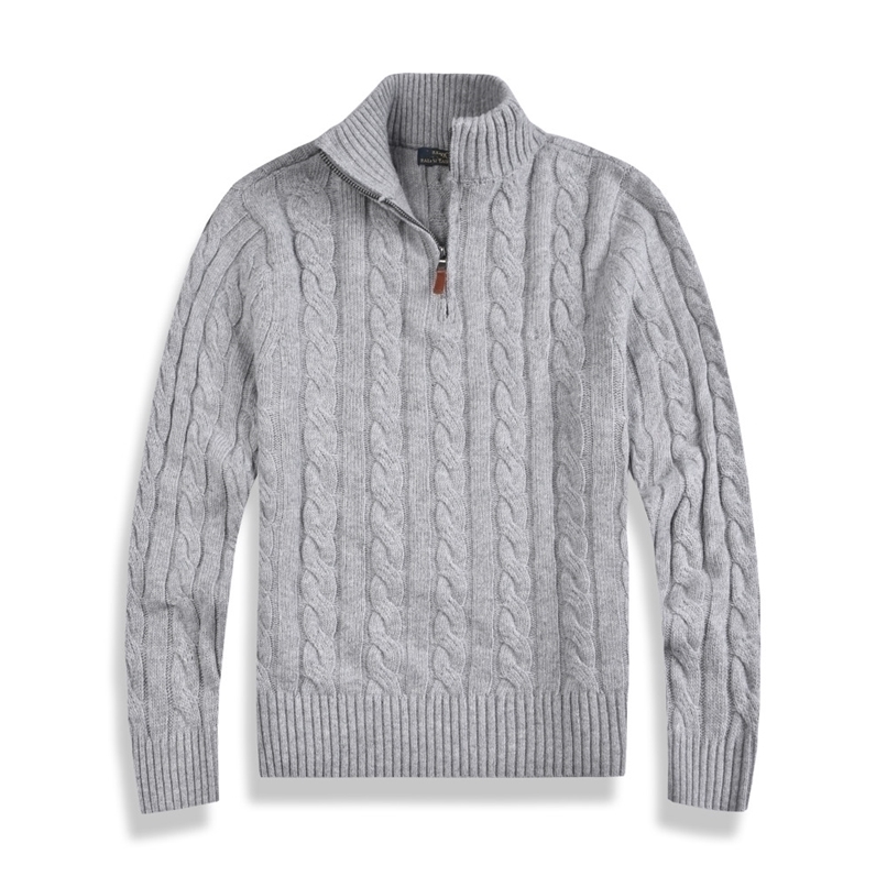Men Autumn Wool Casual Small Horser Pull Half Zip Ralp Polo Chandail Cardigan Jacket Men Winter Long Sleeve Sweater Pullover Men 220110, Rose red
Men Autumn Wool Casual Small Horser Pull Half Zip Ralp Polo Chandail Cardigan Jacket Men Winter Long Sleeve Sweater Pullover Men 220110, Rose red