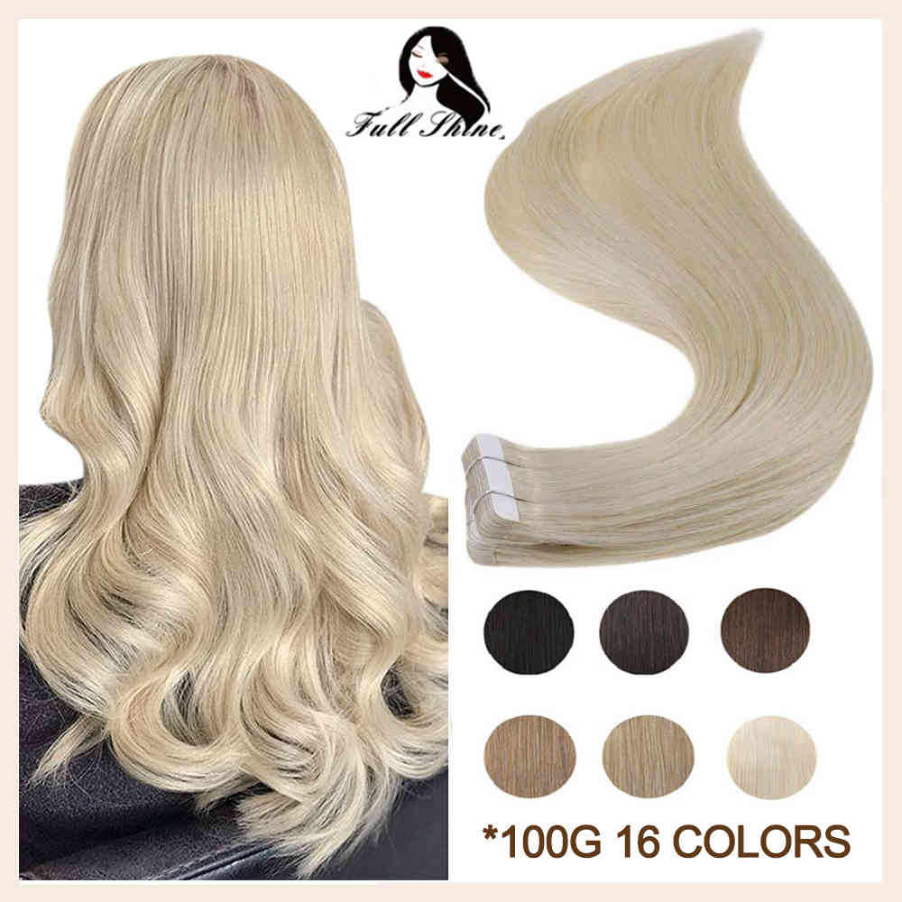 Full Shine In 100% Remy Human Hair Invisible Straight Double Sided Blonde Comfortable Silky Natural Tape ins For Women
Full Shine In 100% Remy Human Hair Invisible Straight Double Sided Blonde Comfortable Silky Natural Tape ins For Women