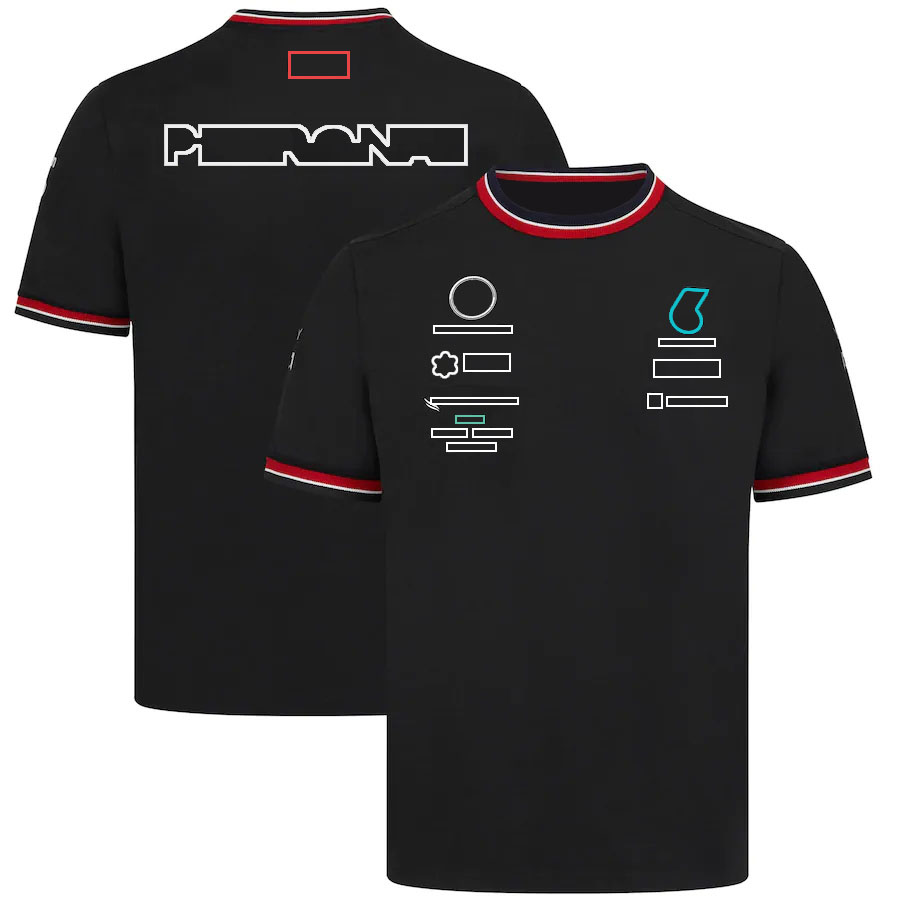 2022 summer new F1 racing suit T-shirt team polo shirt short-sleeved custom clothes free shipping