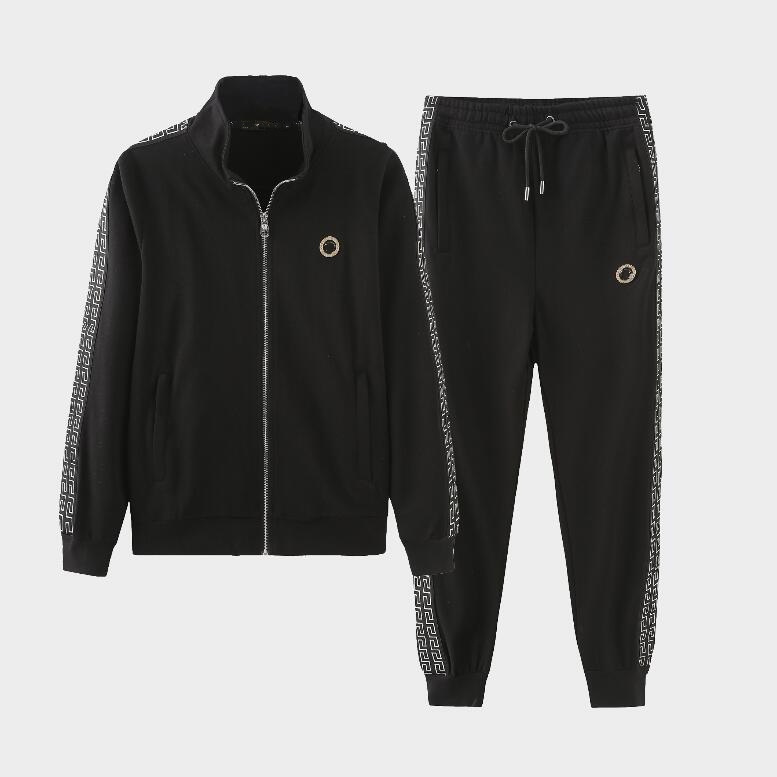 Mens Tracksuit Two Pieces Sets Jackets Long Sleeves And Pants With Letters Embroidery Fashion Style Spring Autumn Outwear Sports Set Jacket Tops Suits#12, 04
Mens Tracksuit Two Pieces Sets Jackets Long Sleeves And Pants With Letters Embroidery Fashion Style Spring Autumn Outwear Sports Set Jacket Tops Suits#12, 04
