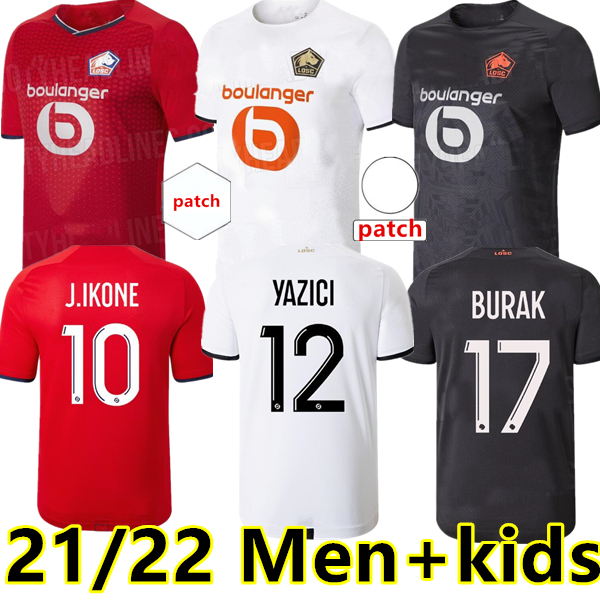 LOSC Lille 2021 2022 soccer jerseys BURAK DAVID FONTE BAMBA YAZICI football shirt 21 22 Lille Olympique JIKONE 10 maillot Adult Kids Kit, 21/22 away
LOSC Lille 2021 2022 soccer jerseys BURAK DAVID FONTE BAMBA YAZICI football shirt 21 22 Lille Olympique JIKONE 10 maillot Adult Kids Kit, 21/22 away