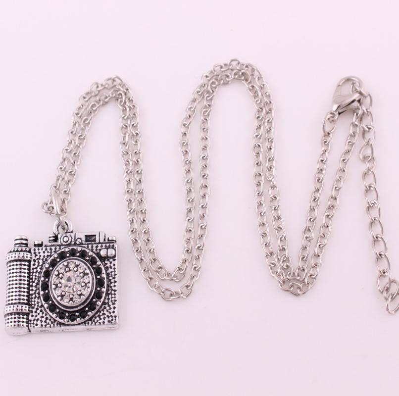 Pendant Necklaces Selling Antique Sliver Plated Vintage Camera Link Chain Necklace
Pendant Necklaces Selling Antique Sliver Plated Vintage Camera Link Chain Necklace