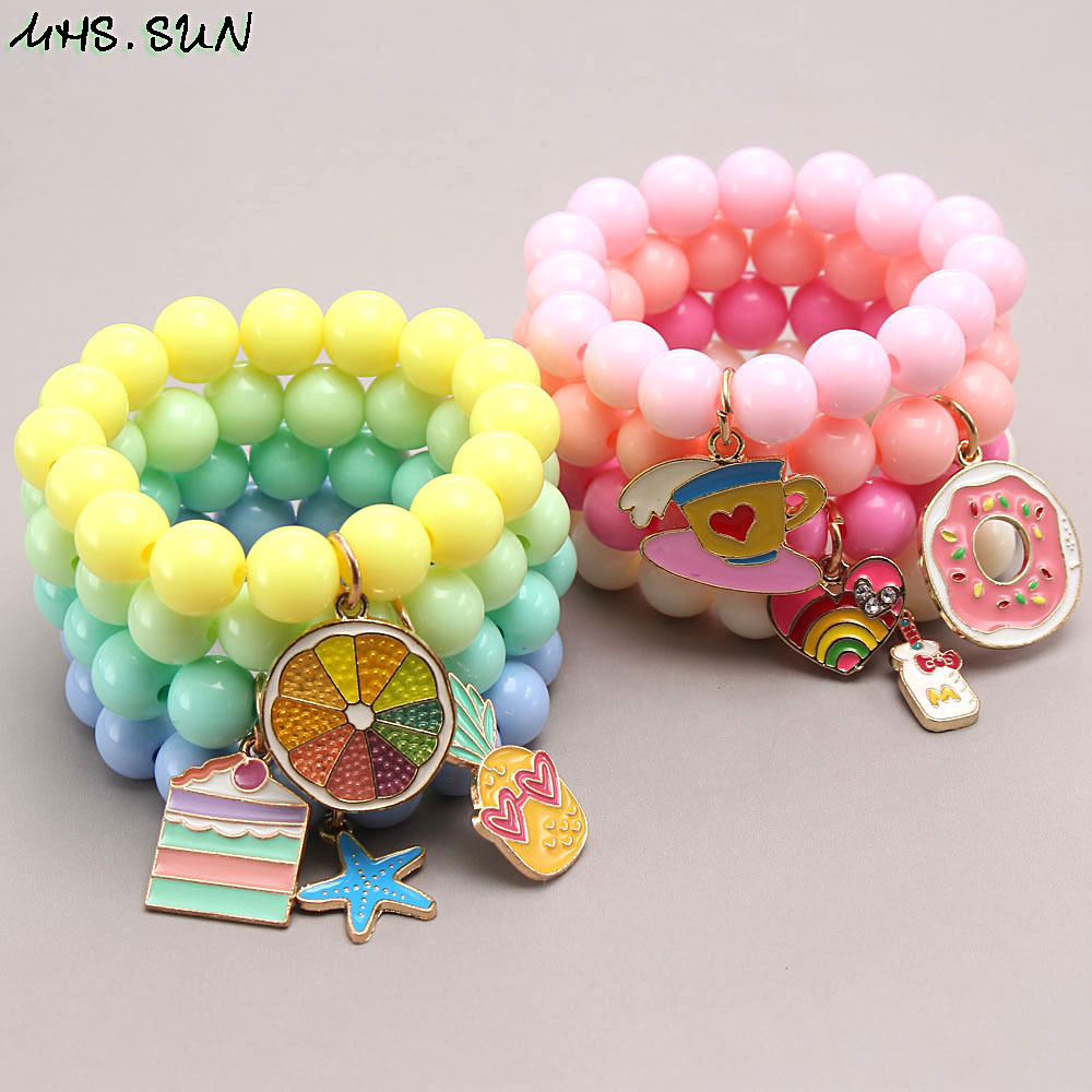 Baby Bracelet Rainbow Colorful Candy Color Kids Jewelry Pendant Beaded Bracelets 28 Colors Animal Party Gift Pretend Play Accessories, Red;brown
Baby Bracelet Rainbow Colorful Candy Color Kids Jewelry Pendant Beaded Bracelets 28 Colors Animal Party Gift Pretend Play Accessories, Red;brown