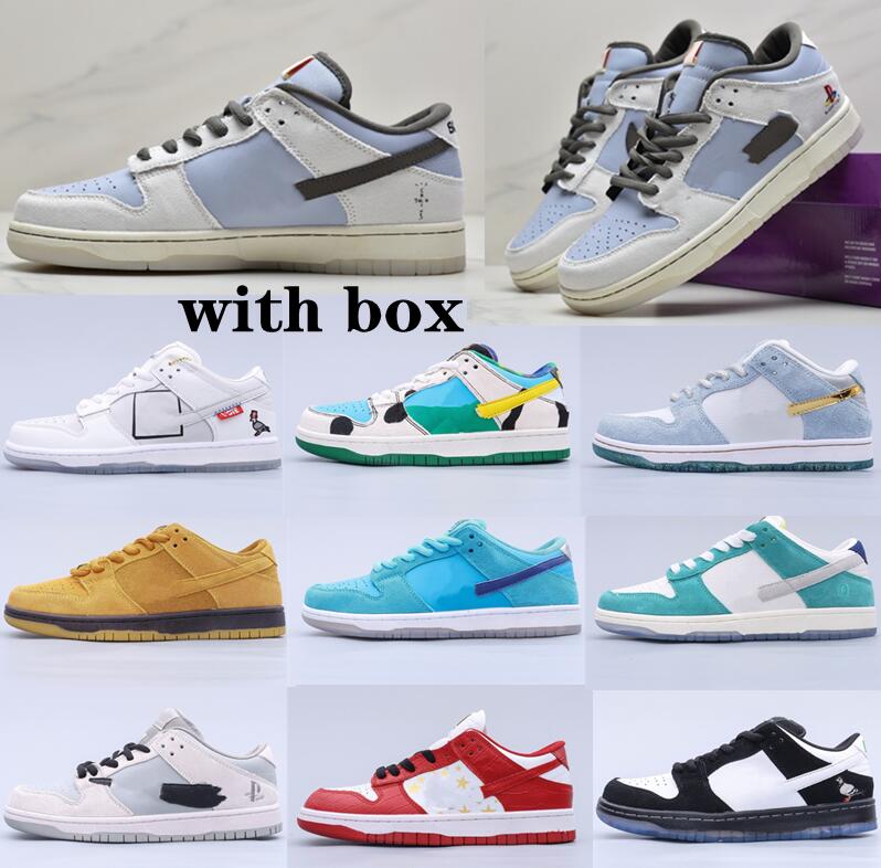 shadow TRD QS Chunky Dunky Platform Low skateboard Sean Chicago Travis Scotts University red women men Running shoes Sports Sneakers