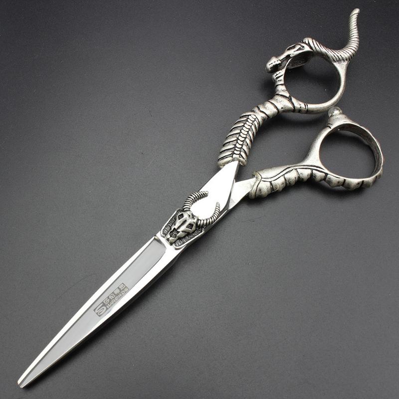 Hair Scissors 6 Inch Cutting And Thinning Design Special Hairdressing Set With Japan 440c Steel Haircuts