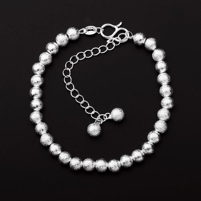 Charm Bracelets Fashion Simple Geometry Frosted Stone Bead Bracelet Temperament CZ Ball Sets For Men Women Girls Silver Plated Jewelry
Charm Bracelets Fashion Simple Geometry Frosted Stone Bead Bracelet Temperament CZ Ball Sets For Men Women Girls Silver Plated Jewelry