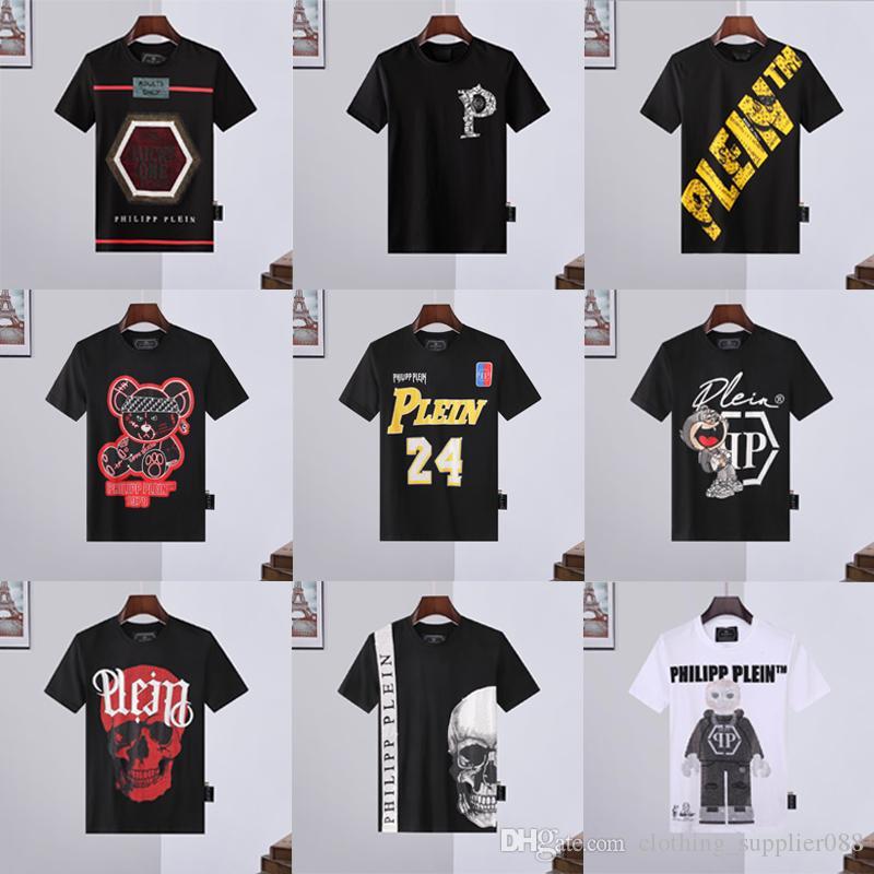 TOP Quality Short Sleeve Men's T-Shirts PP Mens Skulls Print Cotton Streetwear shirt Hip Hop Fashion Men O-neck Fitness Casual Slim Top, More styles 09
TOP Quality Short Sleeve Men's T-Shirts PP Mens Skulls Print Cotton Streetwear shirt Hip Hop Fashion Men O-neck Fitness Casual Slim Top, More styles 09