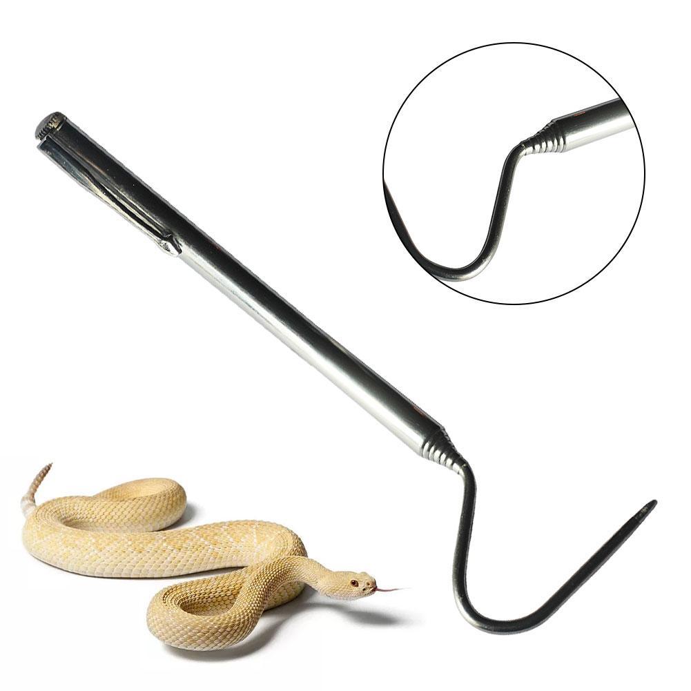 Snake Hook Stainless Steel Retractable Snake Hook Reptile Catcher Stick Snake Grabber Pick-up Handling Tool L0311
Snake Hook Stainless Steel Retractable Snake Hook Reptile Catcher Stick Snake Grabber Pick-up Handling Tool L0311
