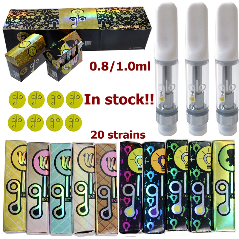 Newest GLO Extracts Vape Carts Atomizers 510 Thread Ceramic 0.8ml 1ml Thick Oil Cartridge Tank Empty Electronic Cigarette Wax Atomizer Dab Pen Vaporizer Packaging
Newest GLO Extracts Vape Carts Atomizers 510 Thread Ceramic 0.8ml 1ml Thick Oil Cartridge Tank Empty Electronic Cigarette Wax Atomizer Dab Pen Vaporizer Packaging