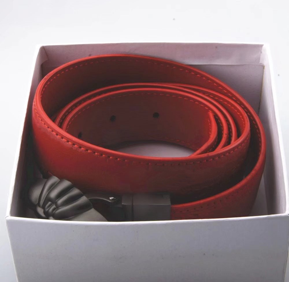 Belts Fashion casual Designer belt wholesale high quality mens womens belts suit 2 metal smooth buckle leather Width 3.6cm Classic letters with box, White 
Belts Fashion casual Designer belt wholesale high quality mens womens belts suit 2 metal smooth buckle leather Width 3.6cm Classic letters with box, White