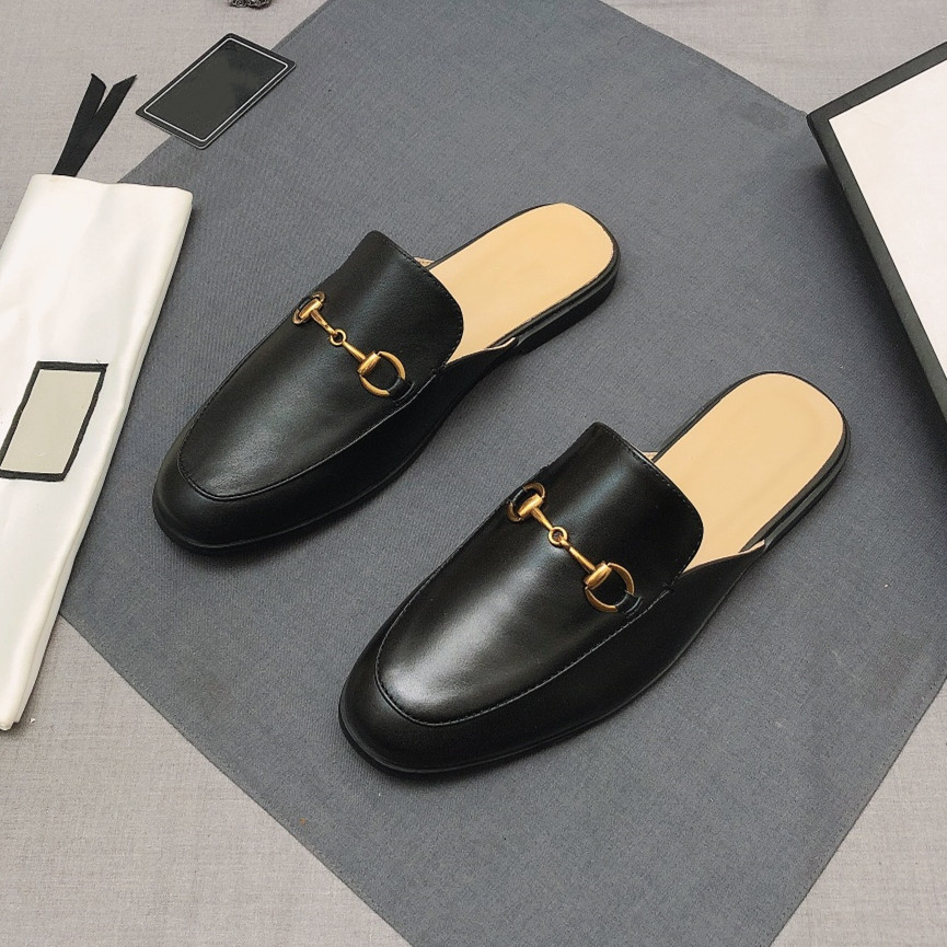 High Quality Leather Men Slippers Designer Fashion Casual Shoes Flat Comfortable Loafers Wearproof Non Slip Outdoor Sandals Luxury Half Dragged Outdoor Beach Shoe, Color1
High Quality Leather Men Slippers Designer Fashion Casual Shoes Flat Comfortable Loafers Wearproof Non Slip Outdoor Sandals Luxury Half Dragged Outdoor Beach Shoe, Color1