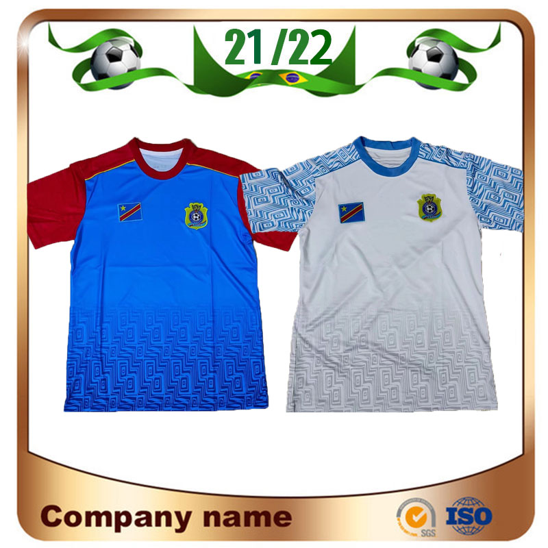 2021 Congo Soccer Jerseys 21/22 Democratic Republic Man national team Maillots De Foot shirt Short sleeve Football Uniforms от DHgate WW