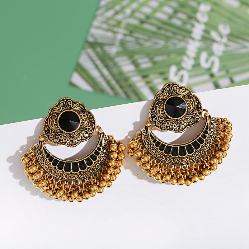 Dangle & Chandelier Ethnic Big Round Antique Jhumka Earrings 2021 Trend Women Vintage Bohemian Retro Pearl Tassel Tibetan, Silver
Dangle & Chandelier Ethnic Big Round Antique Jhumka Earrings 2021 Trend Women Vintage Bohemian Retro Pearl Tassel Tibetan, Silver