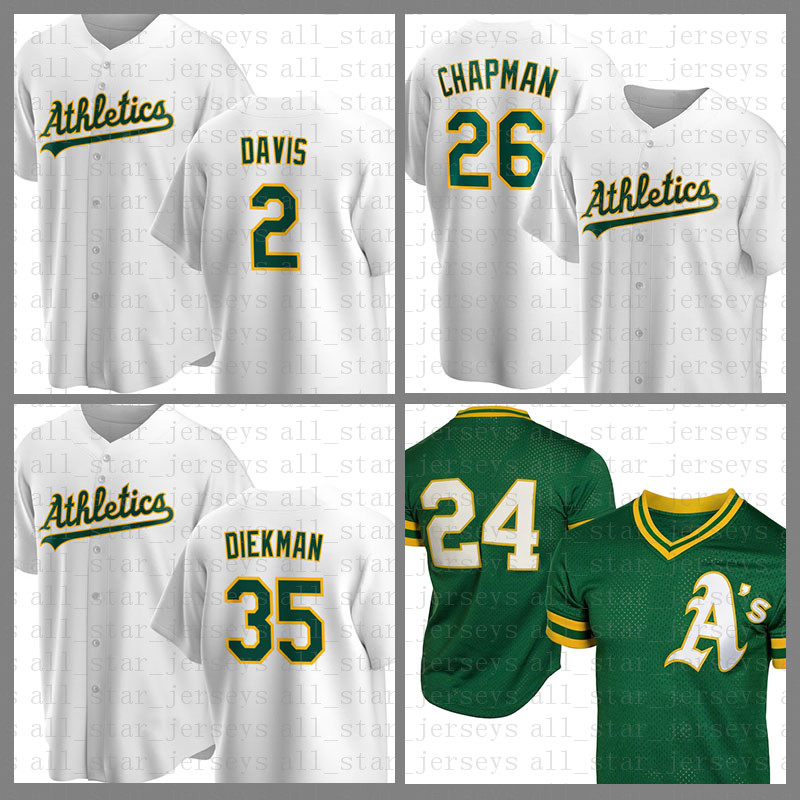 Oakland Baseball Jersey Athletics Custom 2 Khris Davis 26 Matt Chapman 24 Rickey Henderson 35 Jake Diekman Jesus Luzardo 42 Jackie Robinson, Blue;black
Oakland Baseball Jersey Athletics Custom 2 Khris Davis 26 Matt Chapman 24 Rickey Henderson 35 Jake Diekman Jesus Luzardo 42 Jackie Robinson, Blue;black